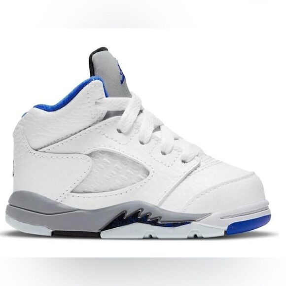 JORDAN 5 RETRO WHITE STEALTH 8C - Picture 1 of 6